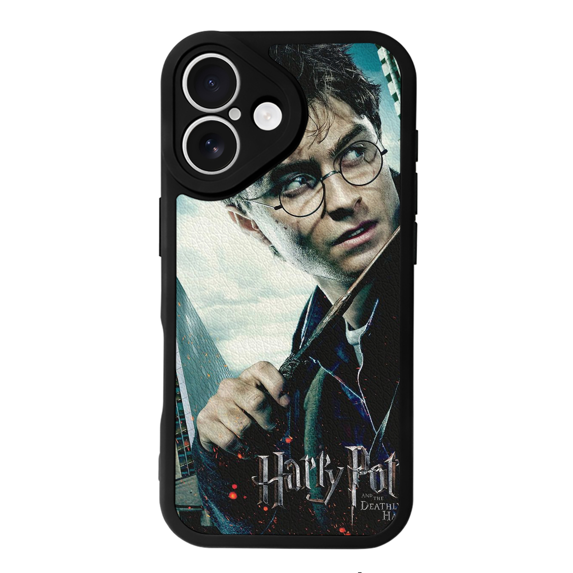（画像用） Harry Potter ハリー・ポッターシリーズ 【iPhone 16シリーズ対応】シリコンスマホケース（レザー調） 材質：シリコン